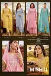 Mishti By Four Dots Mal Chanderi Cotton Designer Salwar Suits